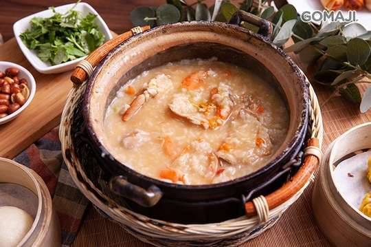 黄鳝砂锅粥 Eel Congee > Pre-order required.